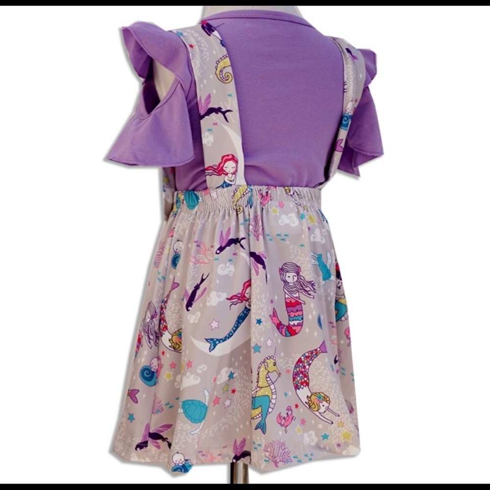 ❤️Mermaid suspender dress - Picture 3 of 3
